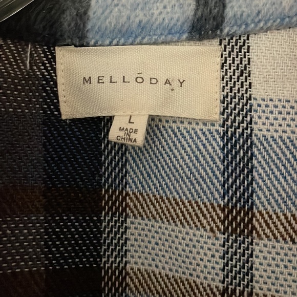 Melloday Shacket Jacket in Size Large - Picture 2 of 3
